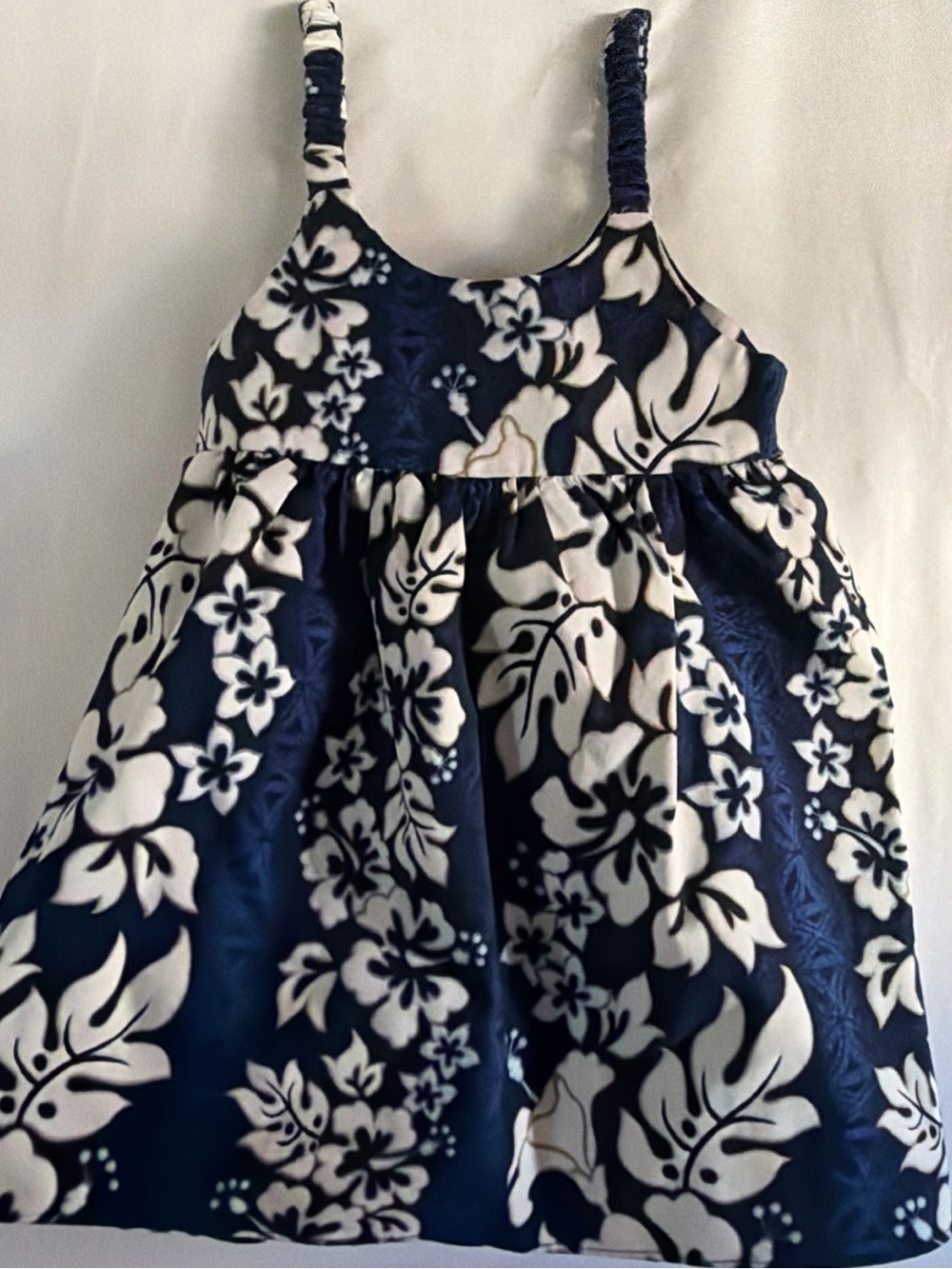 Aloha RepublicNavy and White Floral Sundress Size 1-2